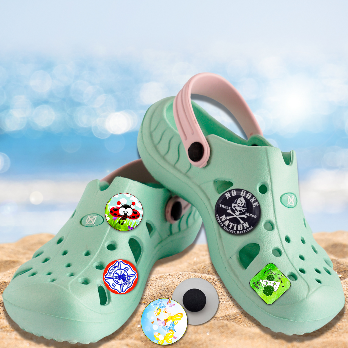 All Fashion Logo Croc Charms – Rockin Crocin Croc Charms