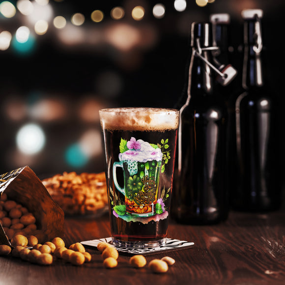 Happy St. Patrick's Day Shaker Pint Glass