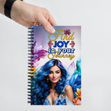 Find Joy In Your Journey Spiral Notebook
