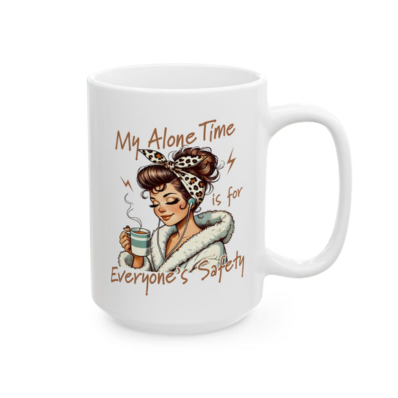 Alone Time Survival Mother's Day 15oz Mug