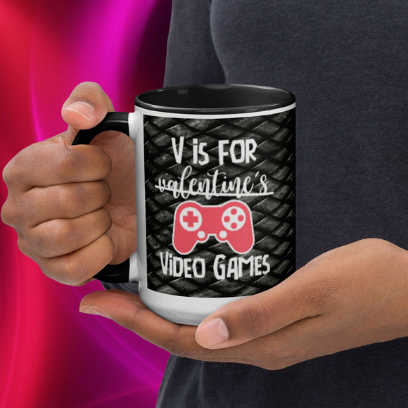 Gamer's Love Brew Mug w/ Color Inside
