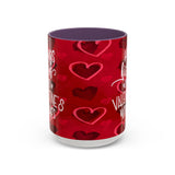 Hugs, Kisses & Valentine’s Wishes – 15oz Mug