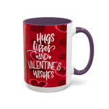 Hugs, Kisses & Valentine’s Wishes – 15oz Mug