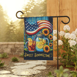 Sweet Summertime Garden Flags