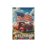 4th Of July Welcome Garden Flags