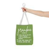 Grandma [noun] Definition Tote Bag
