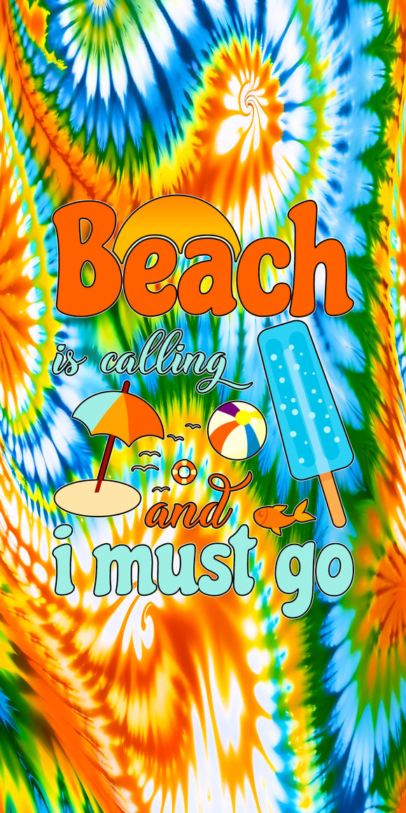 Beach Is Calling Beach Towel