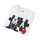 Soul Mate Puzzle Couples Tee