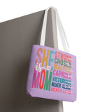 She Is Mom - Mother's Day Tote Bag