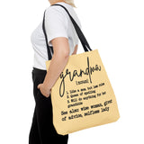 Grandma [noun] Definition Tote Bag