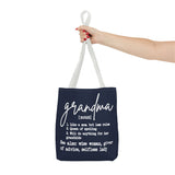 Grandma [noun] Definition Tote Bag