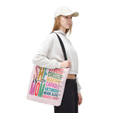 She Is Mom - Mother's Day Tote Bag