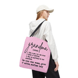 Grandma [noun] Definition Tote Bag