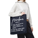 Grandma [noun] Definition Tote Bag