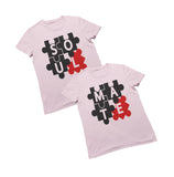 Soul Mate Puzzle Couples Tee