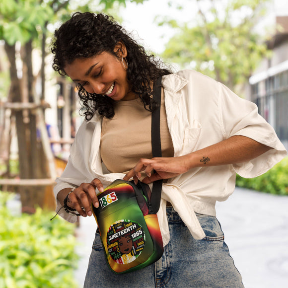 Juneteenth Girl Crossbody Bag