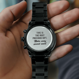 The Gift of Time Engraved Watch