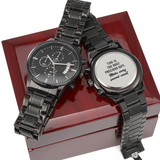 The Gift of Time Engraved Watch