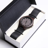 Forever My Hero Wooden Engraved Watch