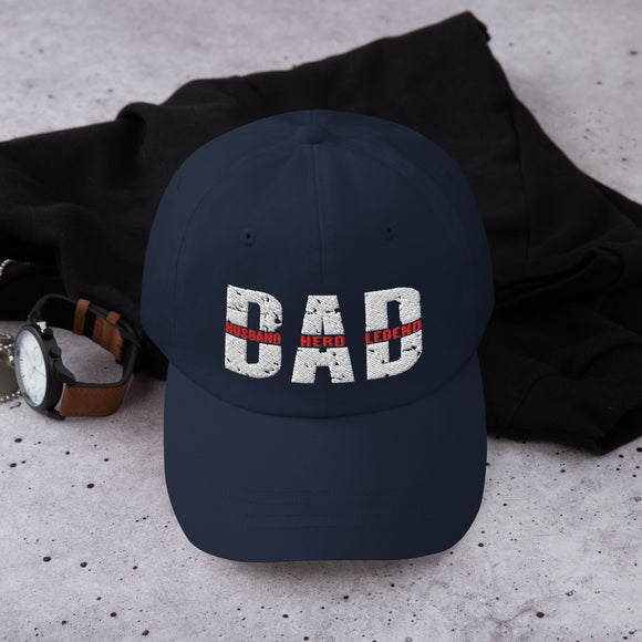 Dad: Husband, Hero, Legend Hat