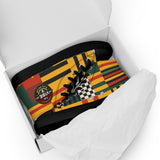 Men’s Kente Kicks High-Top Canvas Shoes