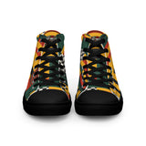 Men’s Kente Kicks High-Top Canvas Shoes