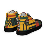 Men’s Kente Kicks High-Top Canvas Shoes