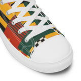 Men’s Kente Kicks High-Top Canvas Shoes