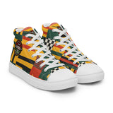 Men’s Kente Kicks High-Top Canvas Shoes