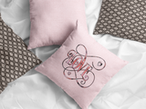 Elegant Script Love Valentine's Day Pillow