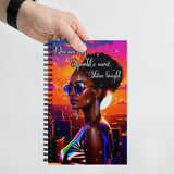 Dream Big, Sparkle More, Shine Bright Spiral notebook