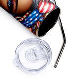 Patriotic Girl Tumbler