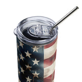 4th Of July Football Tumbler