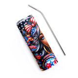 Patriotic Girl Tumbler