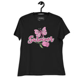 Breast Cancer Survivor Rose Women's Relaxed Tee