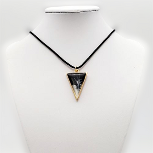 Triangle Shaped Pendant For Him