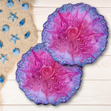 3D Flower Bloom Coasters