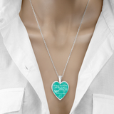 Personalized Heart Pendant Necklace