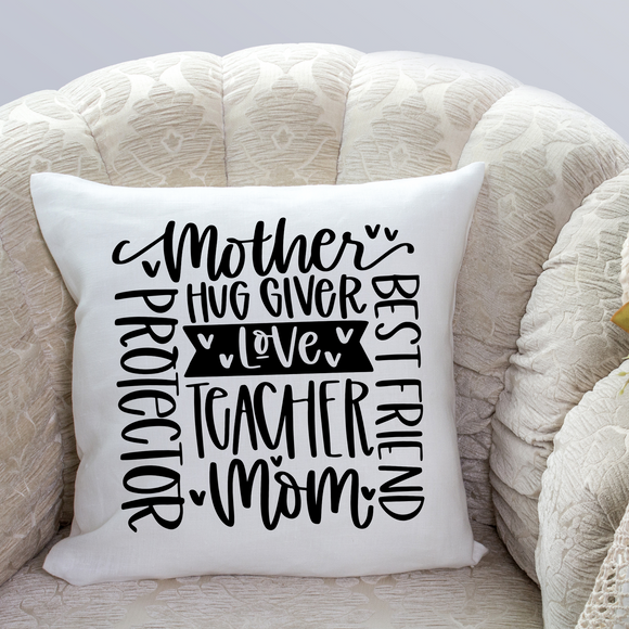 Mom Quotes 2 Decorative Throw Pillow