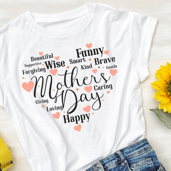 Moms Heart Quotes T-Shirt